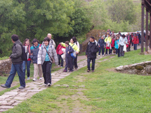 Senderismo bordeando el rio Ambroz